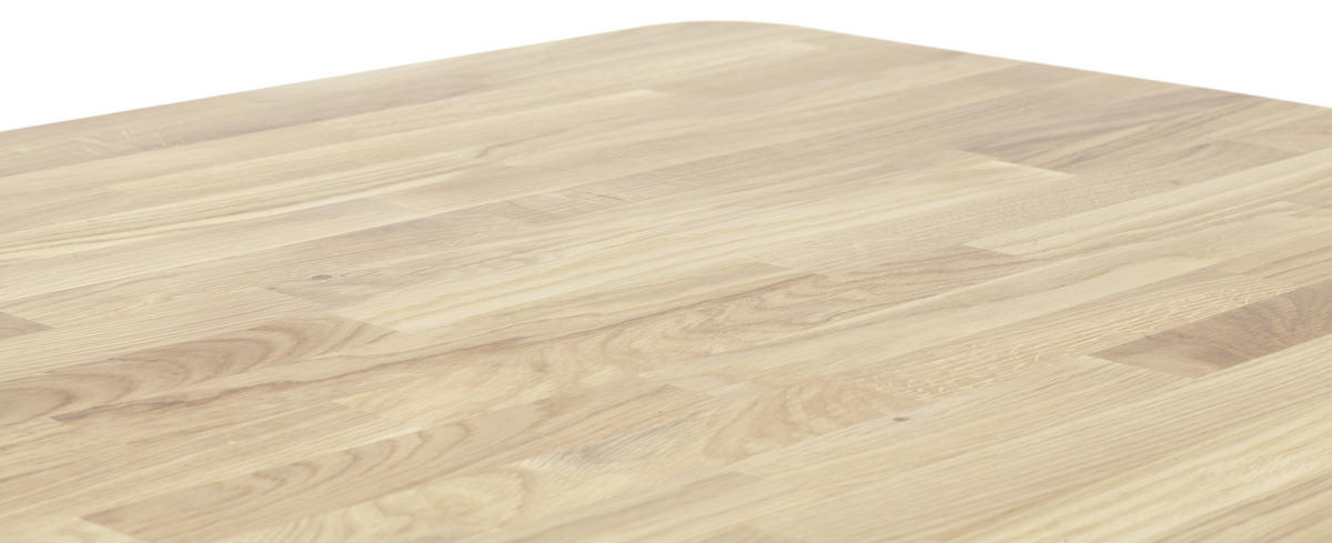 ESSTISCH Wildeiche massiv rechteckig Wildeiche  - Wildeiche, KONVENTIONELL, Holz (120/80/76cm) - MID.YOU