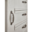 KOMMODE , 117/86/41 cm, 4 Schublade(n)  - Silberfarben/Eiche Artisan, LIFESTYLE, Holzwerkstoff/Metall (117/86/41cm) - Landscape