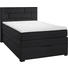 BOXSPRINGBETT 140/200 cm in Dunkelgrau - Wengefarben/Dunkelgrau, KONVENTIONELL, Holz/Textil (140/200cm) - Carryhome BOXSPRINGBETT 140/200 cm in Dunkelgrau - Wengefarben/Dunkelgrau, KONVENTIONELL, Holz/Textil (140/200cm) - Carryhome