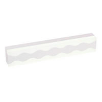 LED-WANDLEUCHTE Front   - Weiß, Design, Metall (5/39.5/7cm)