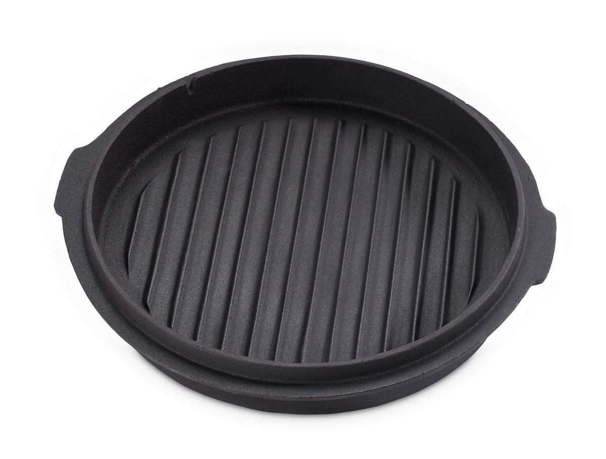 DUTCH-OVEN-SET  Schwarz  - Schwarz, Basics, Metall (31,5/31,5/21cm) - Echtwerk