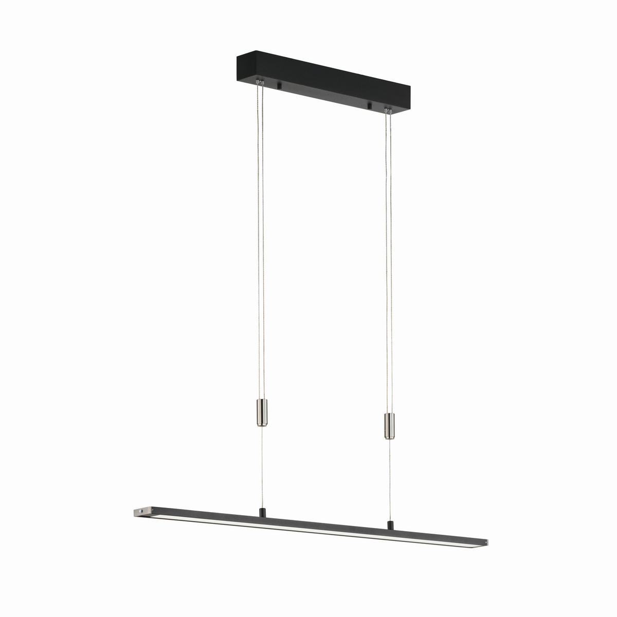 LED-HÄNGLAMPA 6/90 cm  - sandfärgad/svart, Design, metall (6/90cm) - Fischer & Honsel