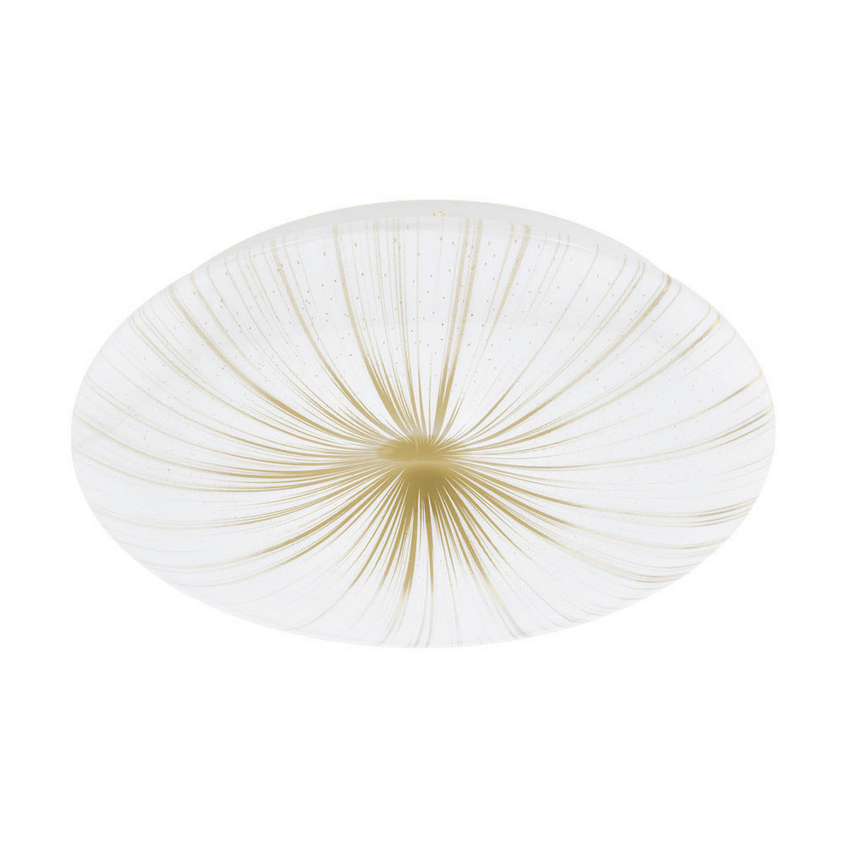 STROPNÉ LED SVIETIDLO, 31/6 cm  - biela/zlatá, Design, kov/plast (31/6cm) - Eglo