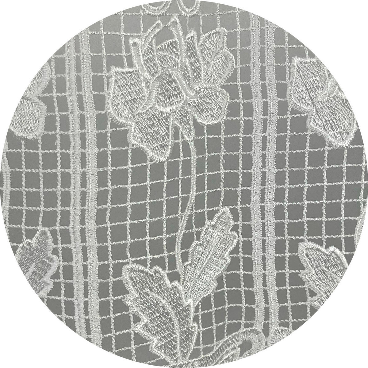 KURZGARDINE    143/58 cm  - Weiß, Basics, Textil (143/58cm)