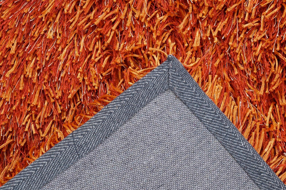 Covor Cu Fir Lung   - portocaliu, Basics, textil (120/180cm) - Kayoom
