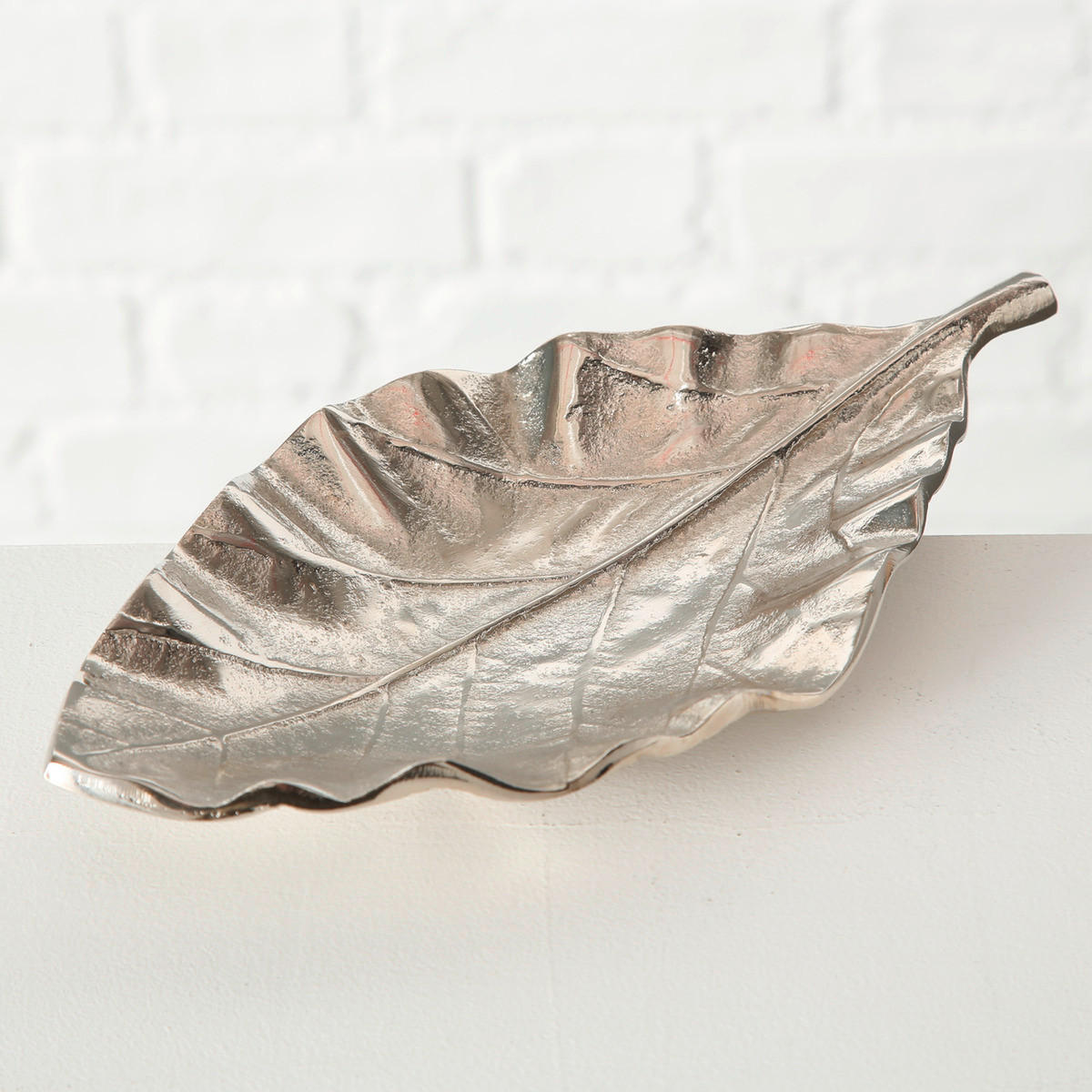 DEKOSCHALE - Silberfarben, Basics, Metall (26/14/2cm)