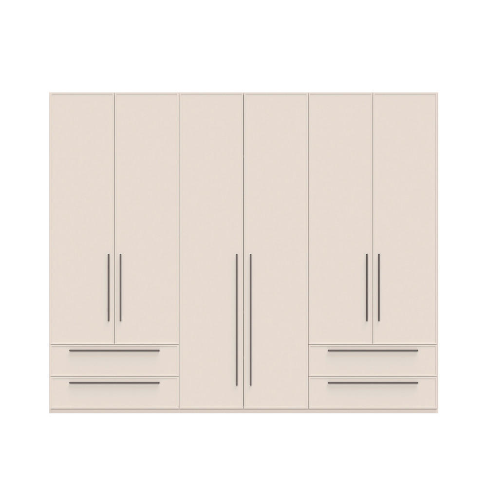 ORMAR SA KLASIČNIM VRATIMA  272/224/56 cm  - Dizajnerski, pločasti materijal (272/224/56cm)