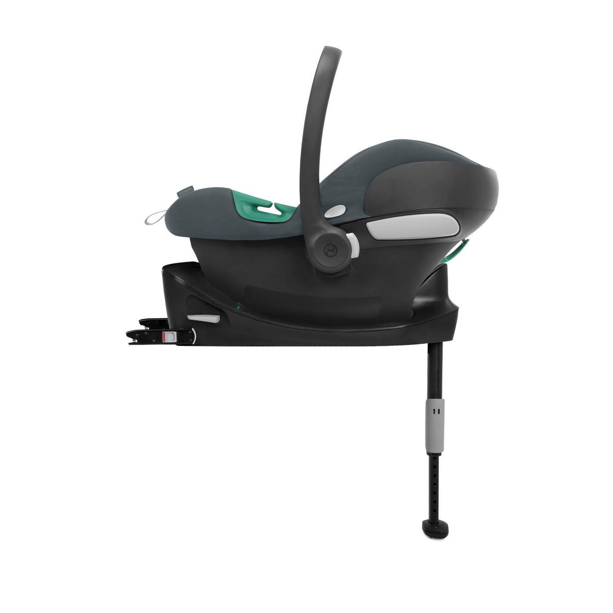 NOSILJKA ZA BEBE  Aton B2 I-Size  - siva, Basics, tekstil/plastika (66,0/44,0/39,0-56,5cm) - Cybex
