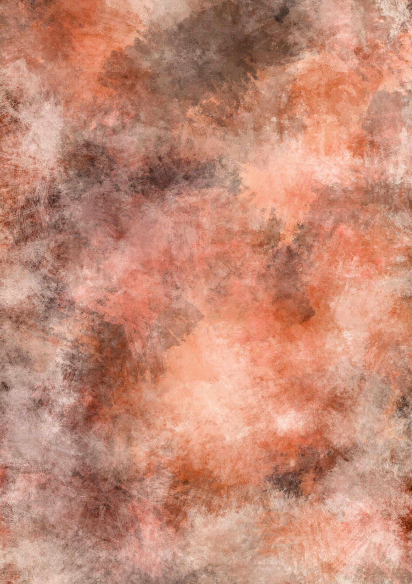 VINTAGE-TEPPICH Cortea Onirah 240/340 cm  in Terracotta, Rotbraun, Roségold  - Rotbraun/Roségold, Design, Kunststoff/Textil (240/340cm) - Lindorug