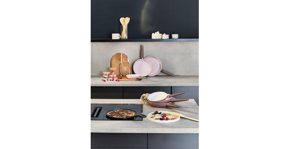 CREPESPFANNE 26 cm Keramikbeschichtung  - Schwarz, Trend, Kunststoff/Metall (26cm) - Homeware Profession.