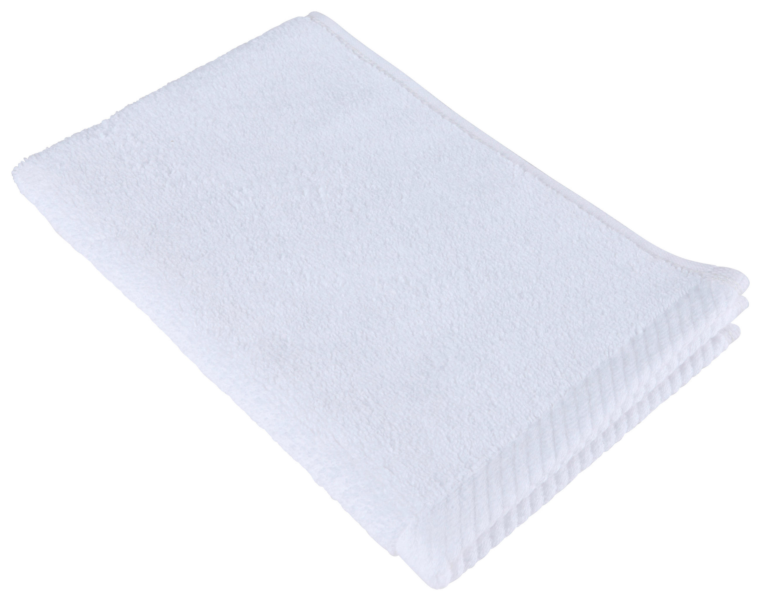 RUČNÍK PRO HOSTY, 30/50 cm, bílá - bílá, textil (30/50cm) - Esposa