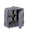 STECKDOSENELEMENT - Grau, LIFESTYLE, Kunststoff (19,0/20,0/20,0cm) STECKDOSENELEMENT - Grau, LIFESTYLE, Kunststoff (19,0/20,0/20,0cm)