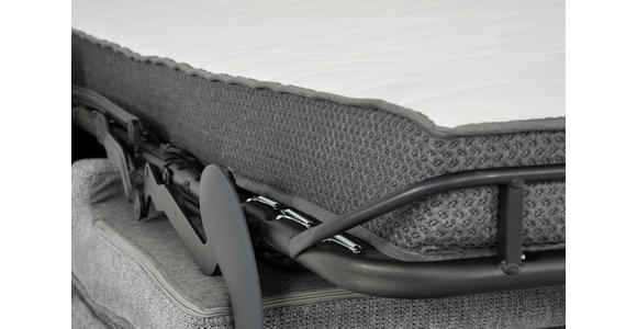 SCHLAFSOFA Webstoff Grauweiß  - Grauweiß/Schwarz, Design, Kunststoff/Textil (205/83/100cm) - Xora