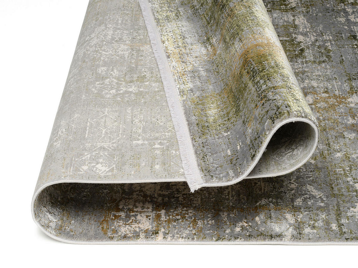 WEBTEPPICH 67/130 cm Grün  - Grün, Design, Textil (67/130cm) - Musterring