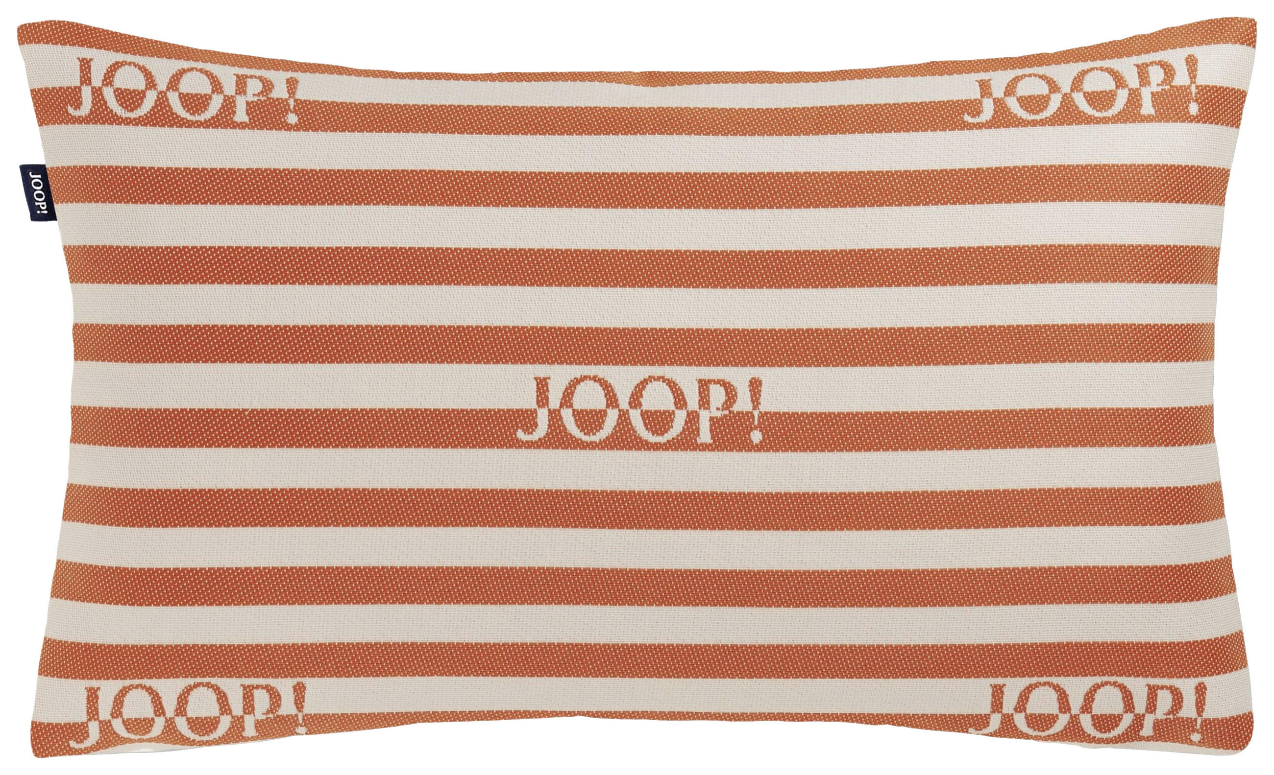 OUTDOOR-KISSEN  - Aprikose/Weiß, Design, Textil (30/50cm) - Joop!