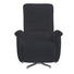 RELAXSESSEL Echtleder - Chromfarben/Dunkelblau, Design, Leder/Metall (80/109/88cm) - Beldomo Premium RELAXSESSEL Echtleder - Chromfarben/Dunkelblau, Design, Leder/Metall (80/109/88cm) - Beldomo Premium