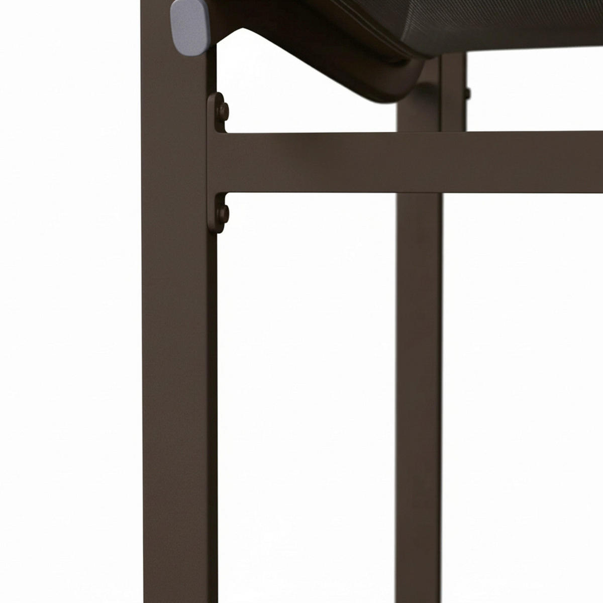 SET STOLICA ZA BAŠTU - siva/prirodna boja, Moderno, metal/tekstil (56/86/53cm) - Bessagi Garden