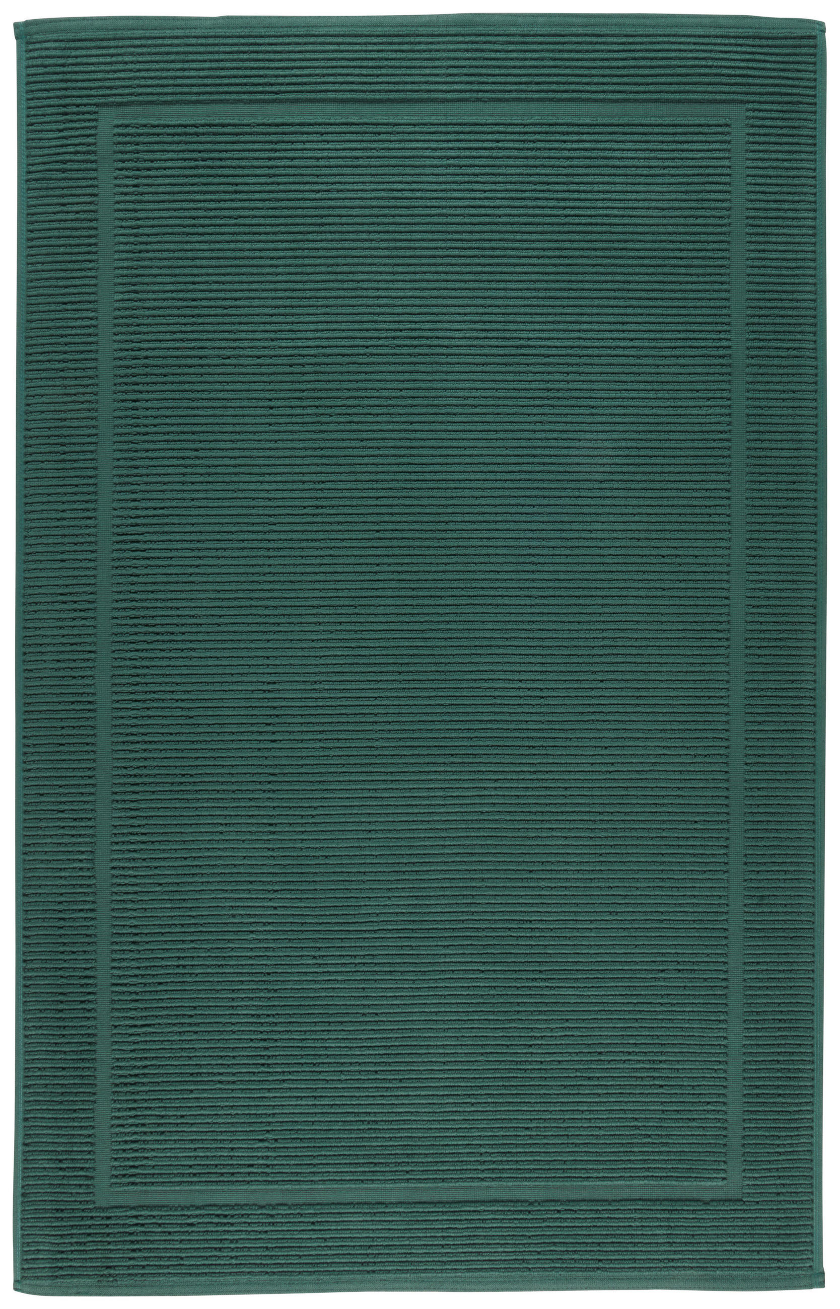 KOUPELNOVÁ PŘEDLOŽKA, 60/100 cm - tmavě zelená, Basics, textil (60/100cm) - Bio:Vio