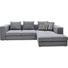 WOHNLANDSCHAFT in Textil Grau - Schwarz/Grau, Design, Kunststoff/Textil (304/194cm) - Dieter Knoll WOHNLANDSCHAFT in Textil Grau - Schwarz/Grau, Design, Kunststoff/Textil (304/194cm) - Dieter Knoll