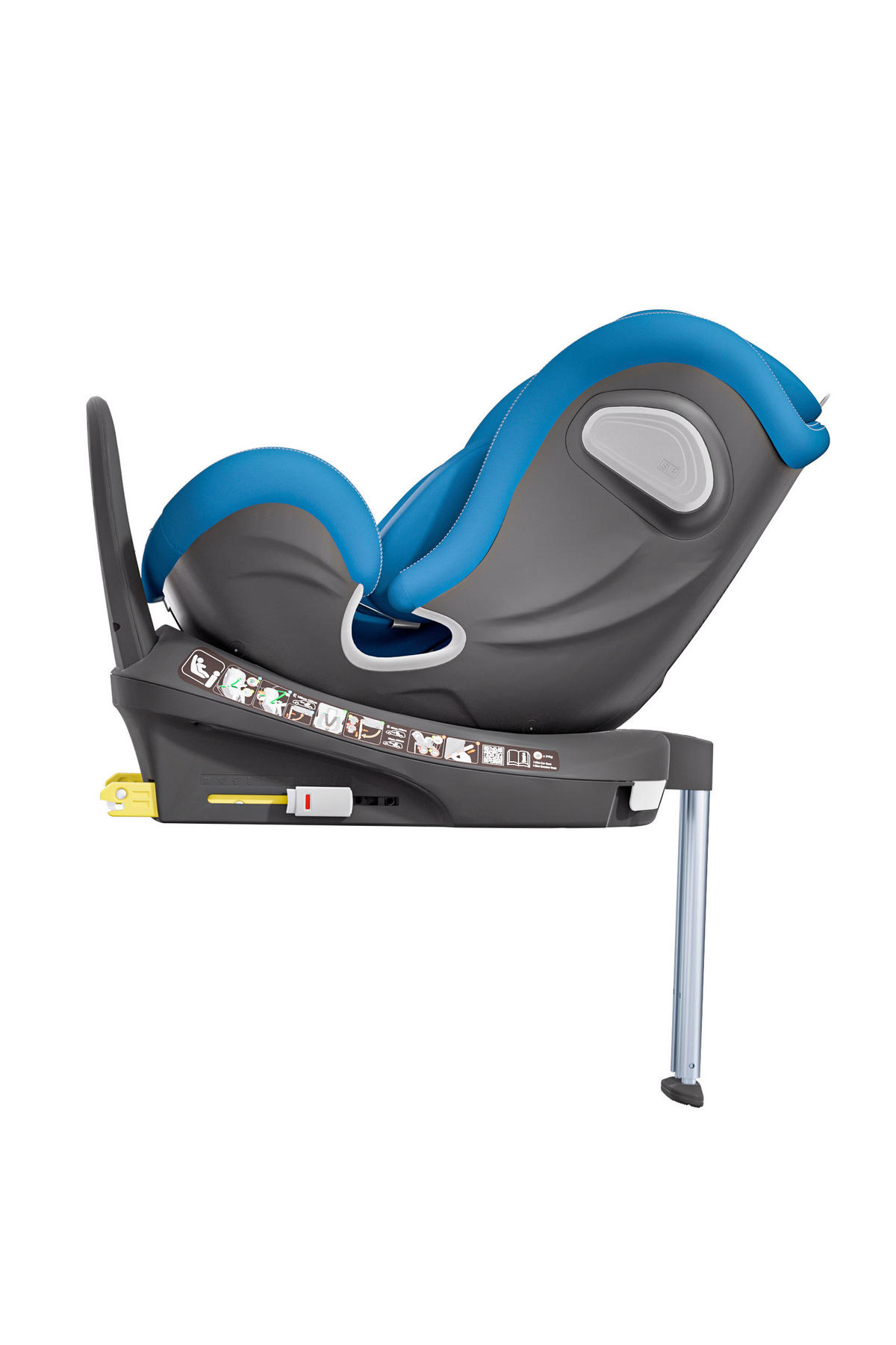 REBOARDER-KINDERSITZ Swan Fix  - Hellblau, Basics, Kunststoff/Textil (44/77/58.5cm) - AVOVA