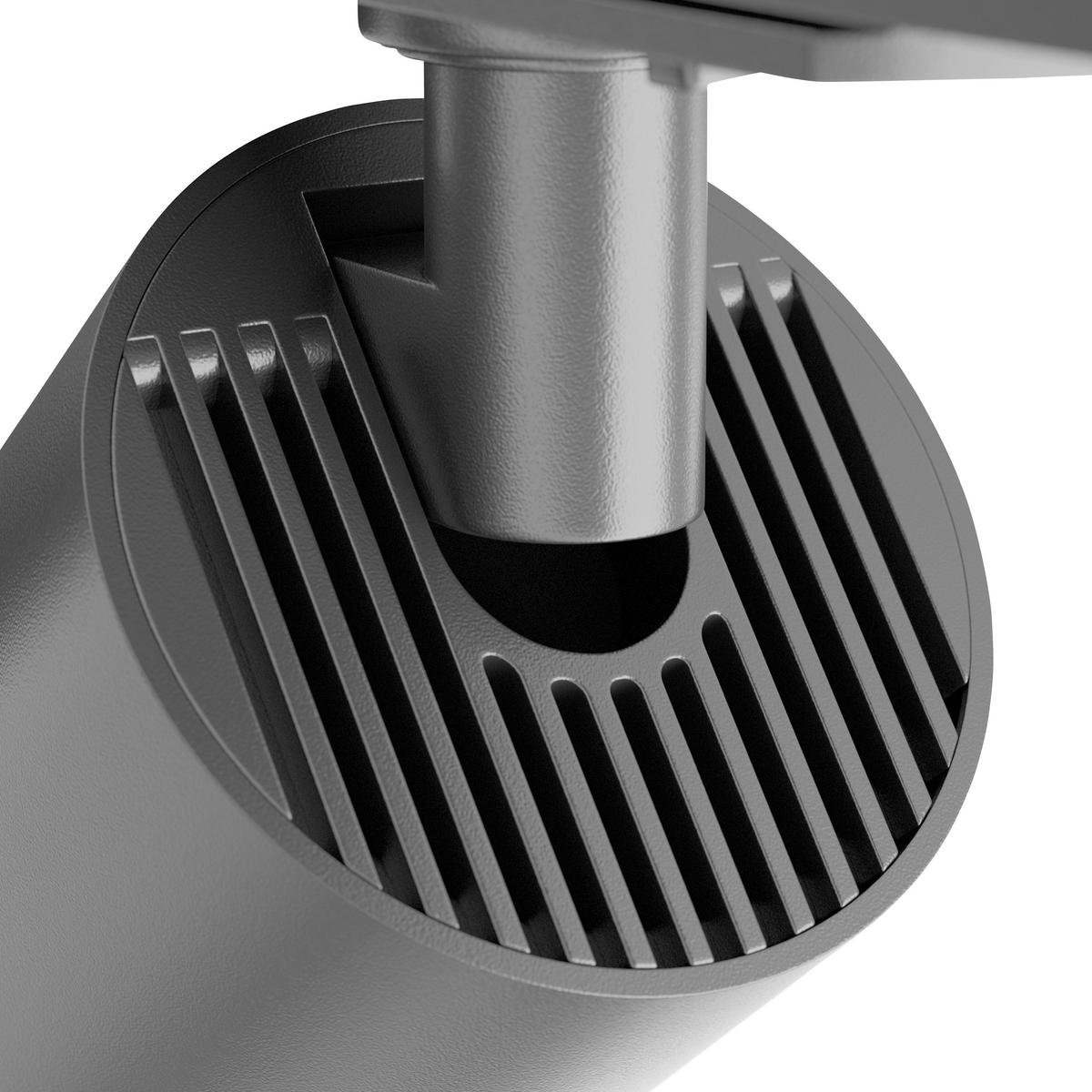SCHIENENSYSTEM-STRAHLER 5,2/12,5/9,2 cm   - Schwarz, Basics, Metall (5,2/12,5/9,2cm) - MAYTONI