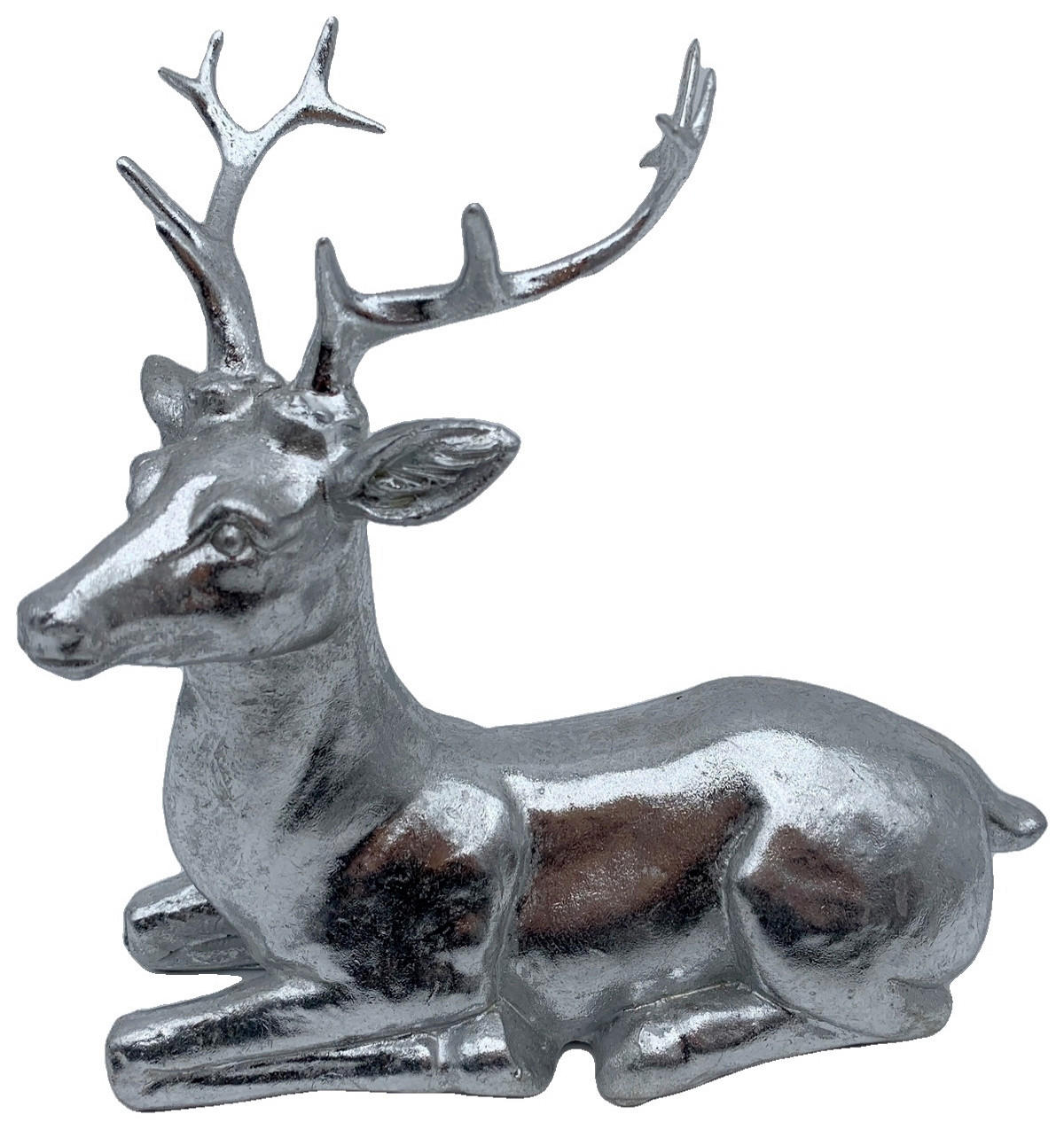DEKORAČNÝ SOB - strieborná, Lifestyle, plast (14/9,5/14cm) - X-Mas