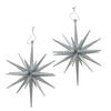 CHRISTBAUMANHÄNGER 14 cm  - Silberfarben, Basics, Kunststoff (14cm) - X-Mas
