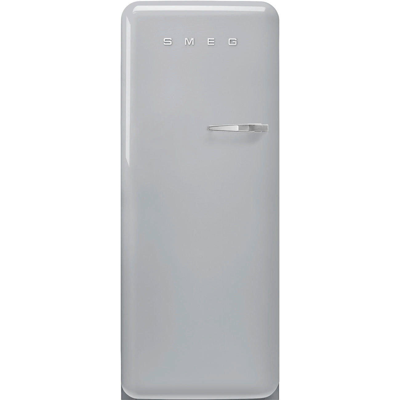KÜHL-GEFRIER-KOMBINATION FAB28LSV6  - Silberfarben, Trend, Metall (60.1/153/76.8cm) - SMEG