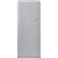 KÜHL-GEFRIER-KOMBINATION FAB28LSV6  - Silberfarben, Trend, Metall (60.1/153/76.8cm) - SMEG