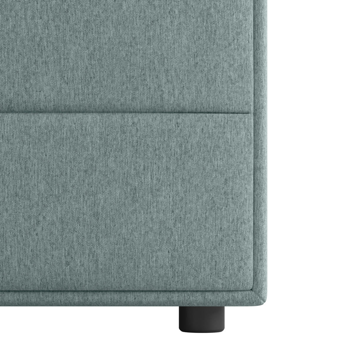 BOXSPRINGBETT 140/200 cm  in Blau  - Blau, Modern, Holz/Kunststoff (140/200cm) - MID.YOU