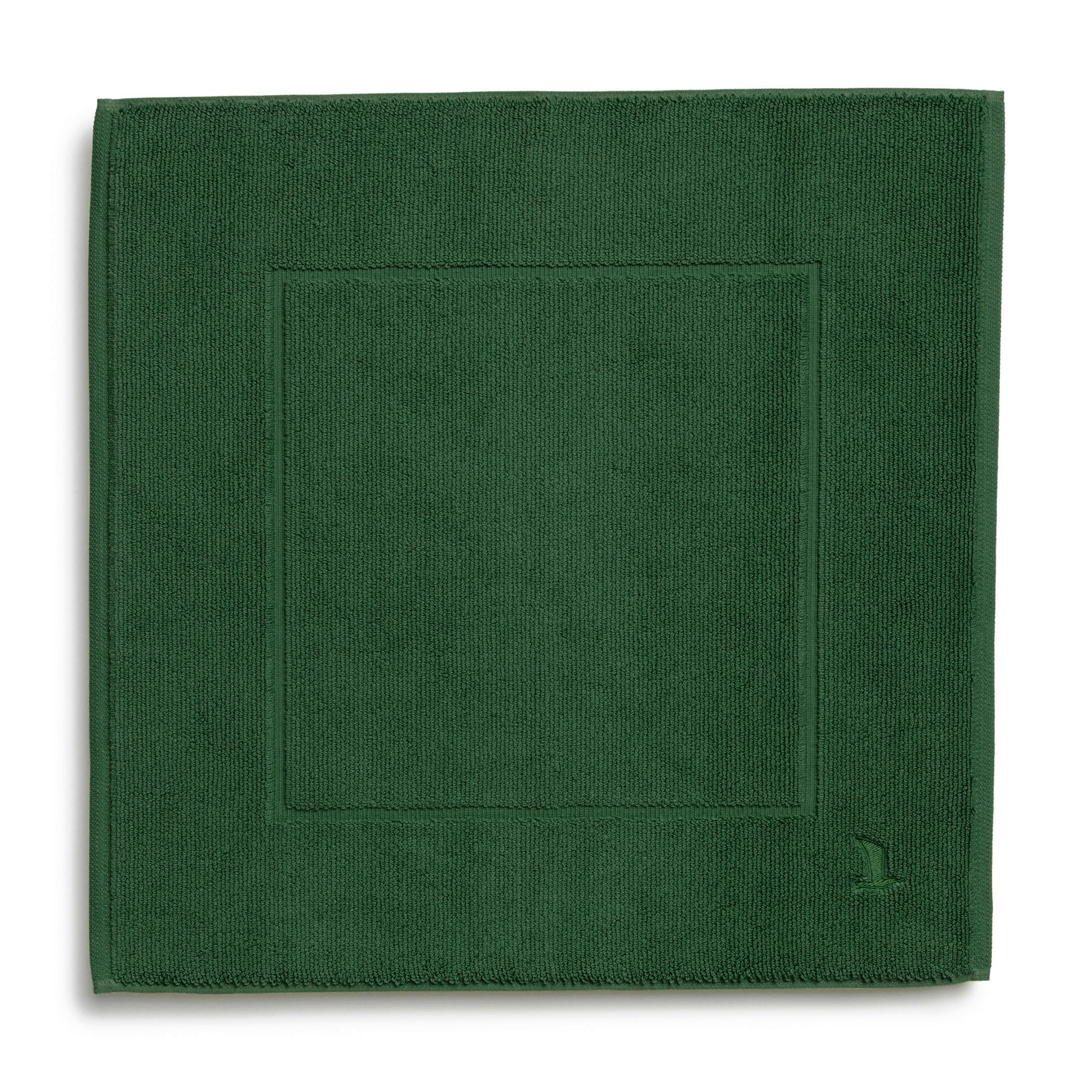 BADTEPPICH Dunkelgrün 60/60 cm  - Dunkelgrün, Basics, Textil (60/60cm) - Moeve