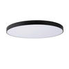 LED-DECKENLEUCHTE UNAR 80/80/5 cm   - Schwarz, KONVENTIONELL, Kunststoff/Metall (80/80/5cm) - Lucide
