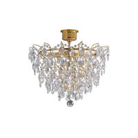 DECKENLEUCHTE     - Transparent/Goldfarben, Basics (48/42/48cm) - Markslöjd