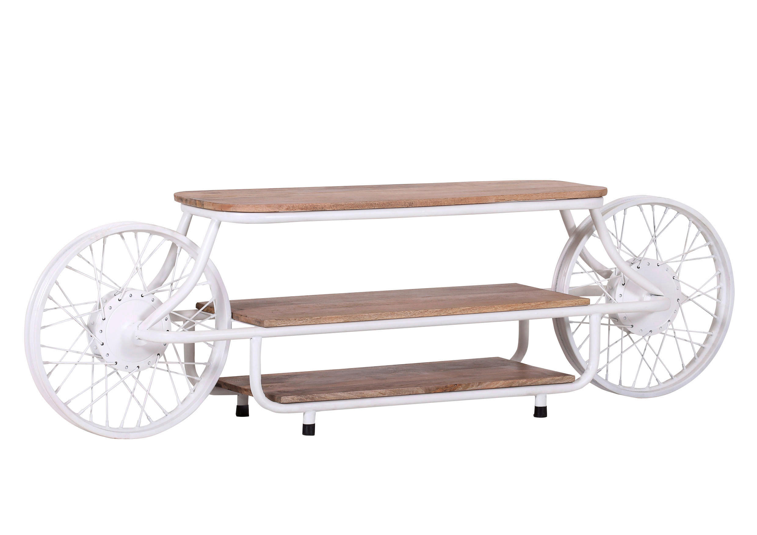 RAUMTEILER - Weiß/Braun, Design, Holz/Metall (183/53/35cm) - Landscape