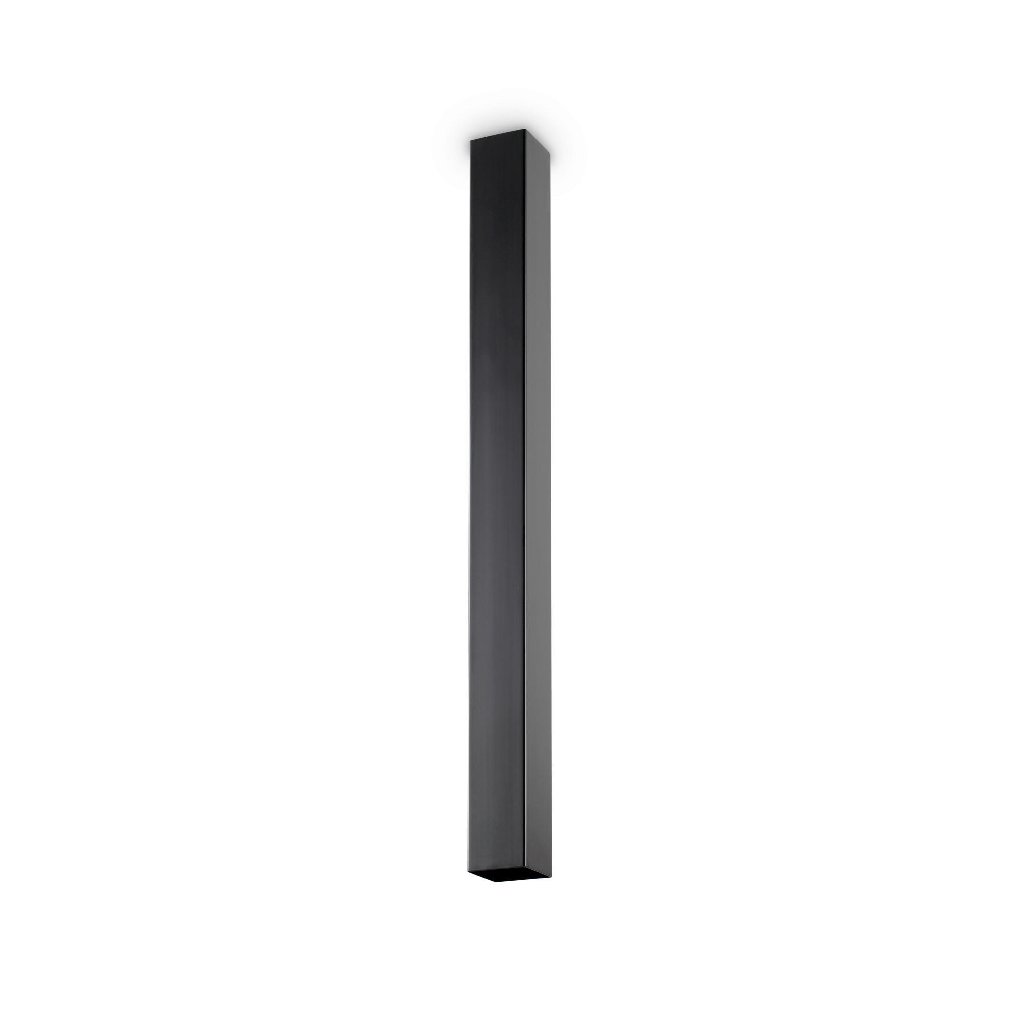 DECKENLEUCHTE Sky 6/6/75 cm   - Schwarz, KONVENTIONELL, Metall (6/6/75cm) - Ideal Lux