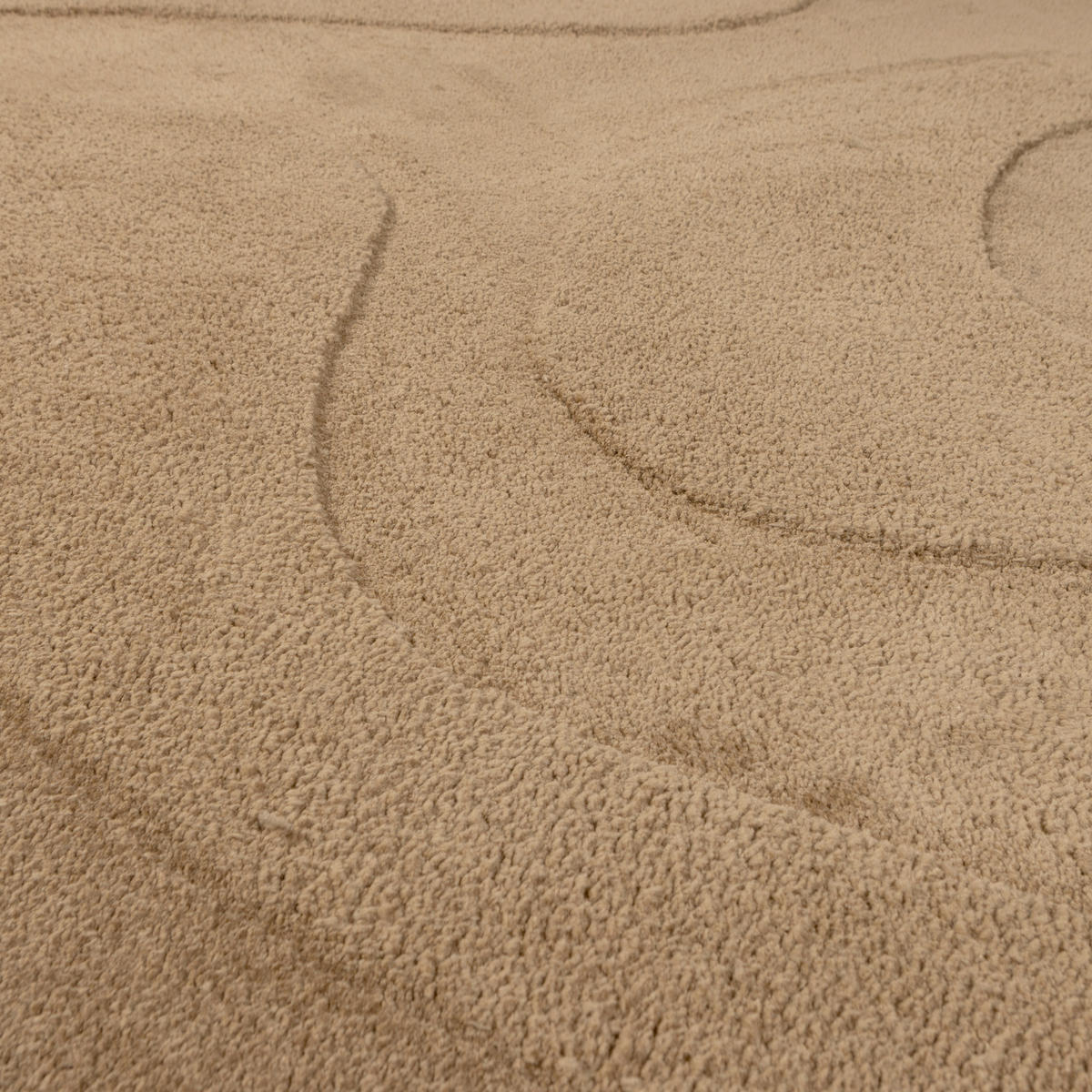 TEPPICH 170/240 cm Alya Braun organisch  - Braun, Basics, Textil (170/240cm)