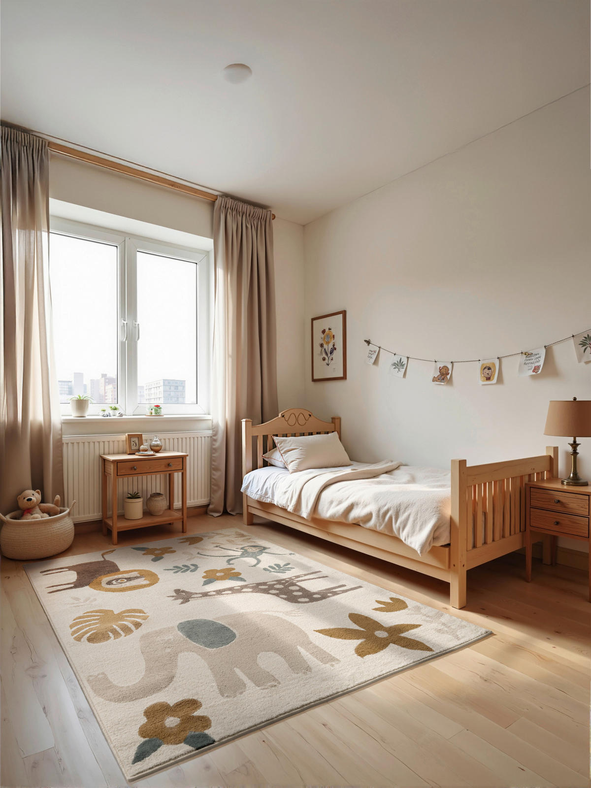 KINDERTEPPICH 120/170 cm Adventures  - Multicolor/Creme, Design, Kunststoff/Textil (120/170cm)