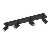 LED-DECKENSTRAHLER Melitello-Z 68.0/10.5/8.0 cm   - Schwarz, MODERN, Metall (68.0/10.5/8.0cm) - Eglo