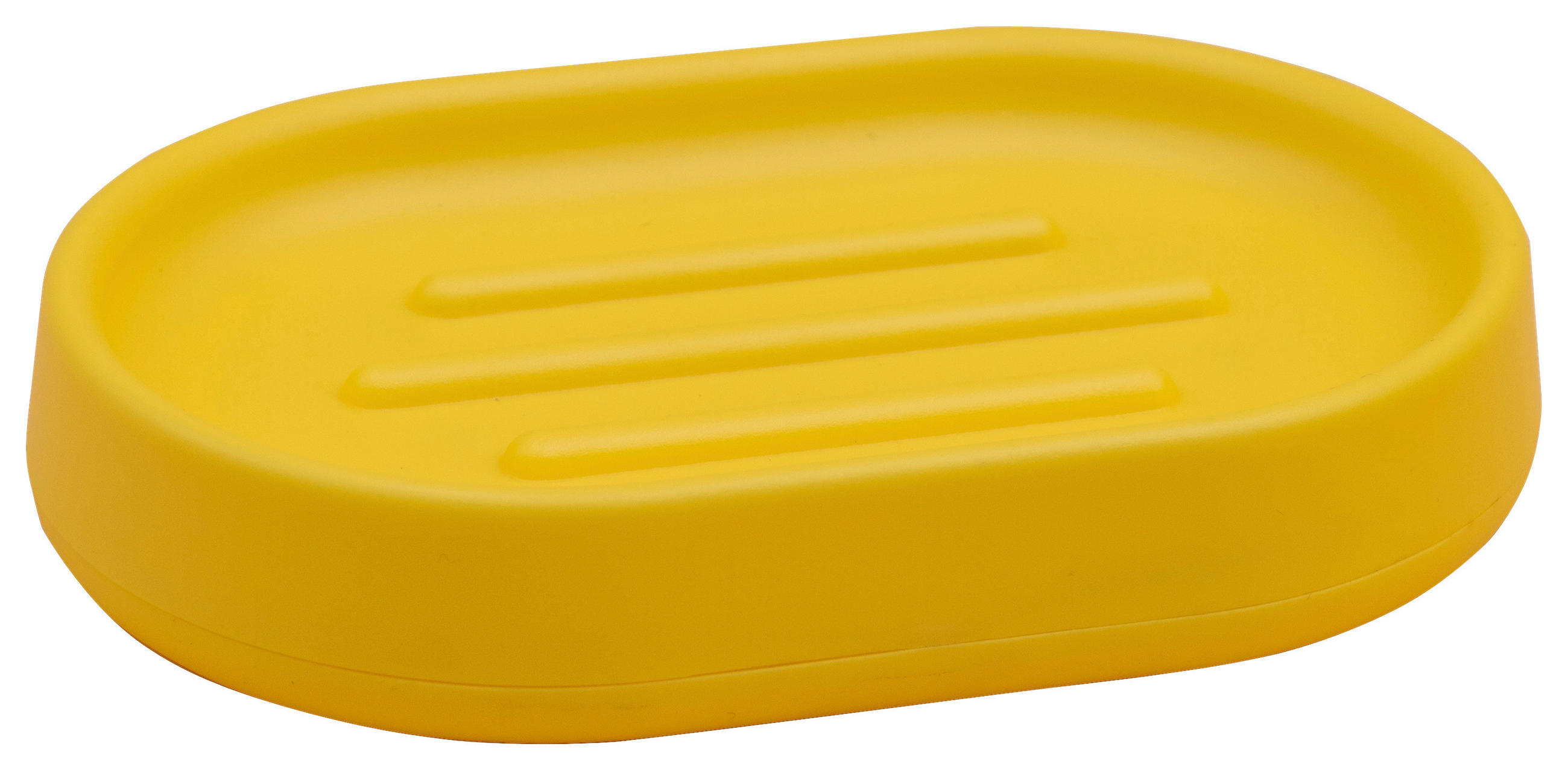 SEIFENSCHALE Kunststoff  - Gelb, Basics, Kunststoff (8,8/2,6/13,3cm) - Sadena