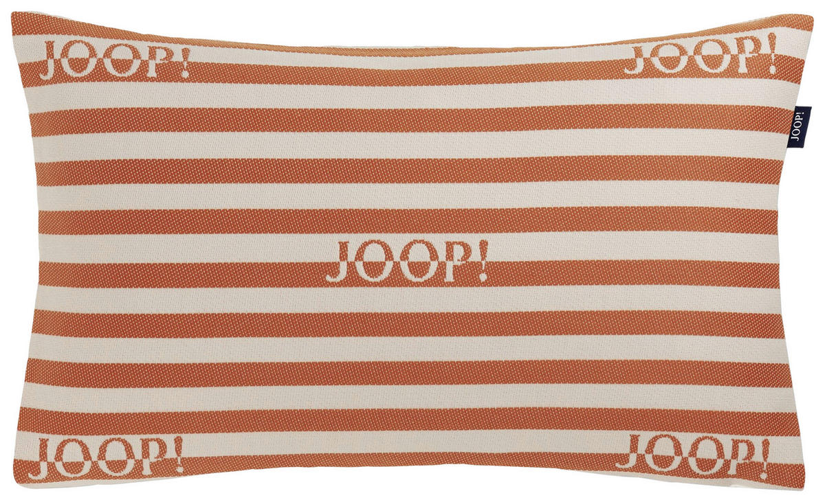 OUTDOOR-KISSEN  - Aprikose/Weiß, Design, Textil (30/50cm) - Joop!