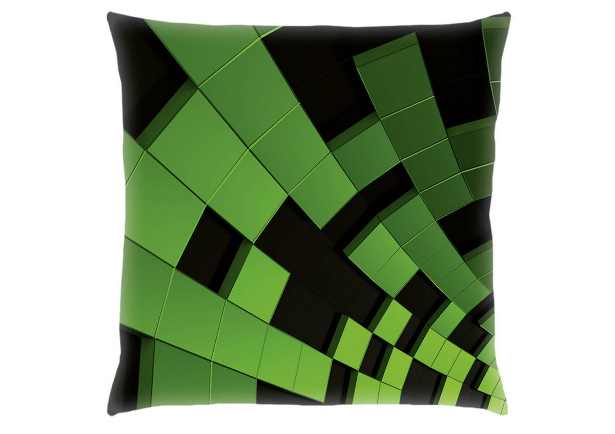 JUGENDBETTWÄSCHE Renforcé 135/200 cm  - Schwarz/Grün, Trend, Textil (135/200cm) - Herding