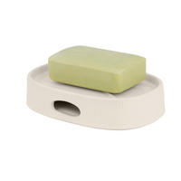 SEIFENSCHALE - Creme, Basics, Keramik (13,5/2,5/10cm) - Wenko