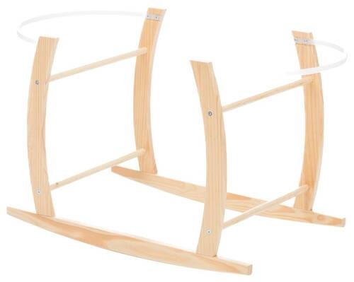 WIEGENGESTELL MOSES   - Naturfarben, Basics, Holz (48/30/88cm) - Jimmylee