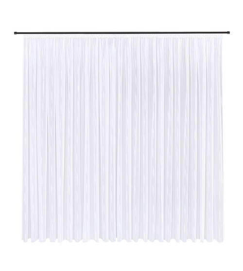FERTIGSTORE  transparent  600/245 cm   - Beige, Basics, Textil (600/245cm)