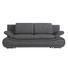 SCHLAFSOFA in Textil Anthrazit - Chromfarben/Anthrazit, Design, Kunststoff/Textil (210/84/90cm) - Novel SCHLAFSOFA in Textil Anthrazit - Chromfarben/Anthrazit, Design, Kunststoff/Textil (210/84/90cm) - Novel