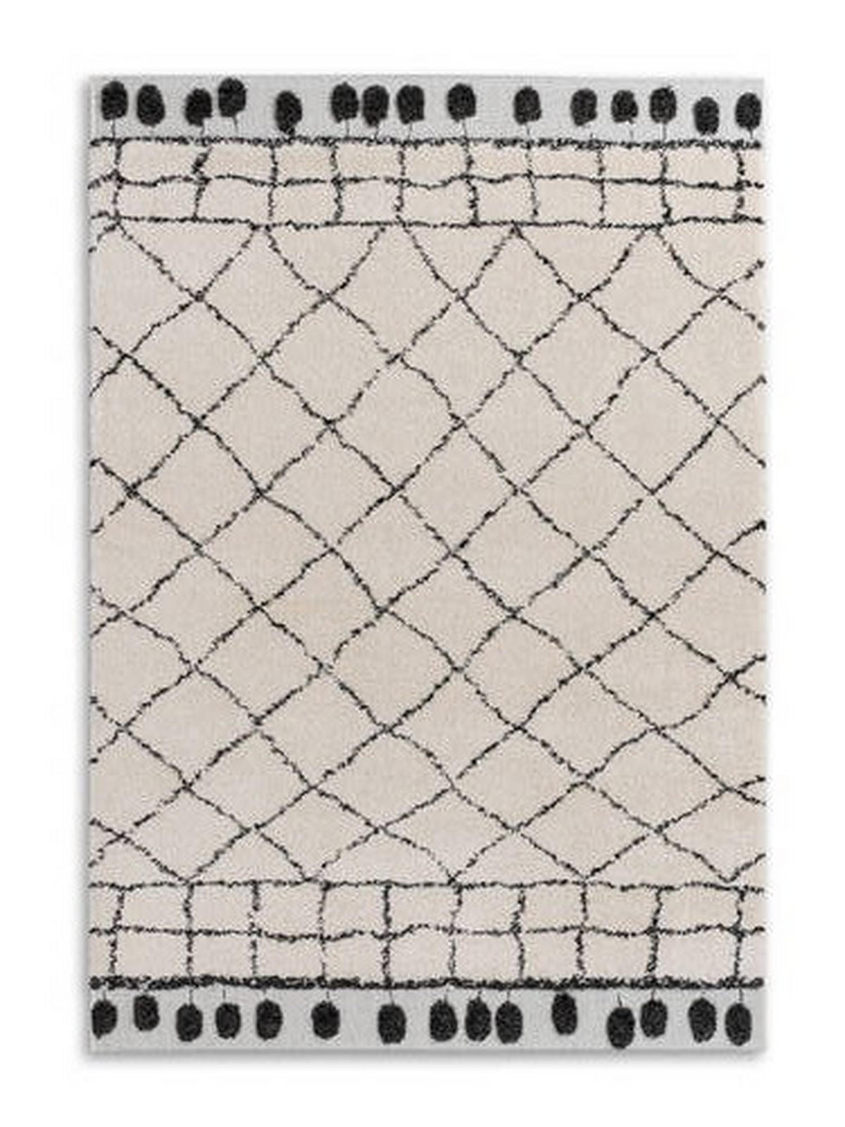WEBTEPPICH 160/230 cm Weiß  - Weiß, Design, Textil (160/230cm) - Schöner Wohnen