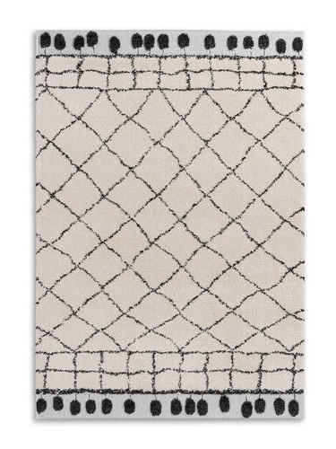 Schöner Wohnen Webteppich Weiß 200x290 cm