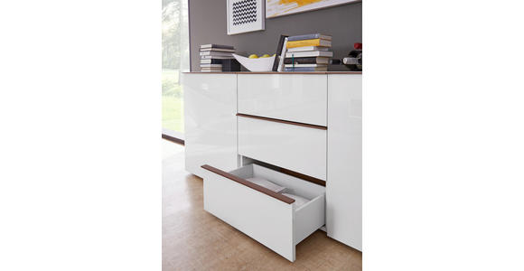 SIDEBOARD 195/81/44 cm - Eichefarben/Schwarz, Design, Holzwerkstoff/Kunststoff (195/81/44cm) - Dieter Knoll