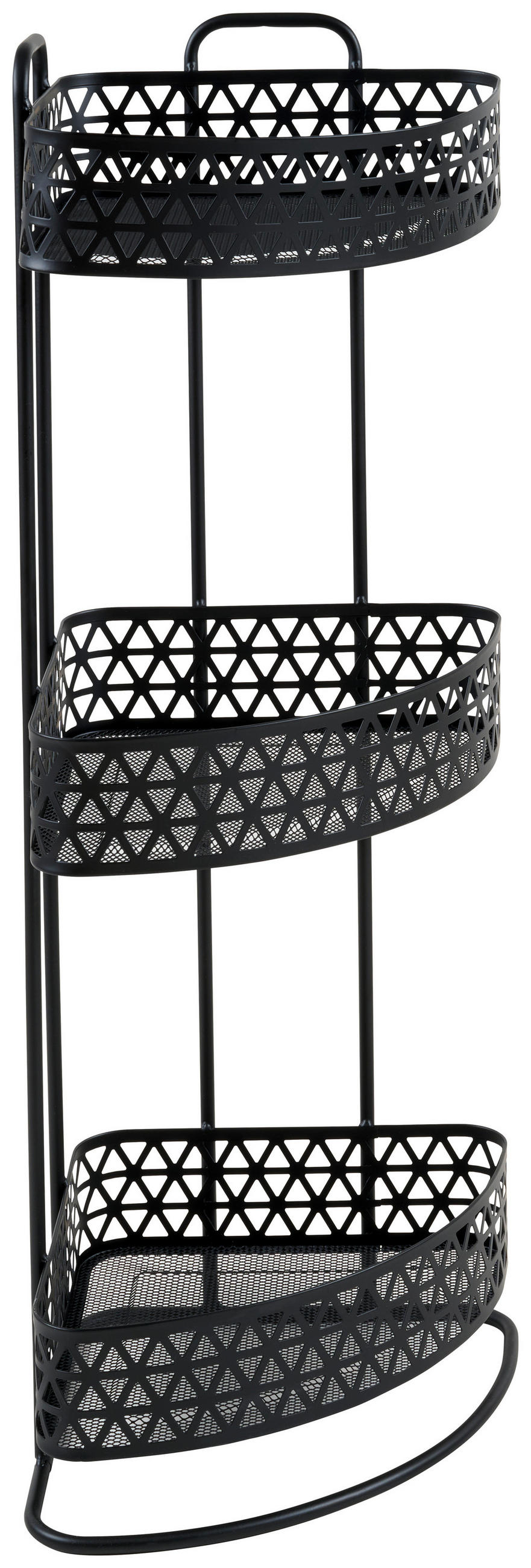 REGAL crna  metal  - crna, Trend, metal (30,5/70,5/23,5cm) - Homeware