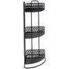 POLC 30,5/70,5/23,5 cm fekete  - fekete, Trend, fém (30,5/70,5/23,5cm) - Homeware